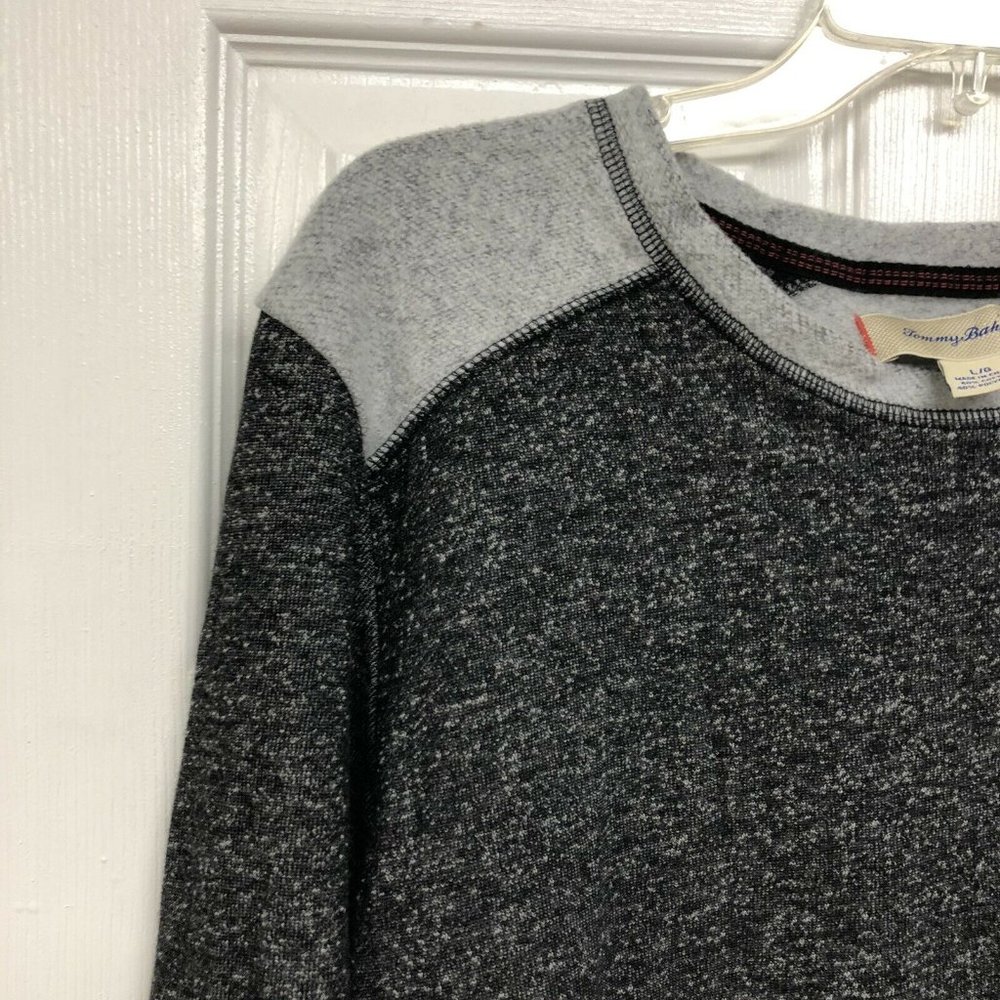 Tommy Bahama Mens Gray Pullover Fleece L - Picture 2 of 5